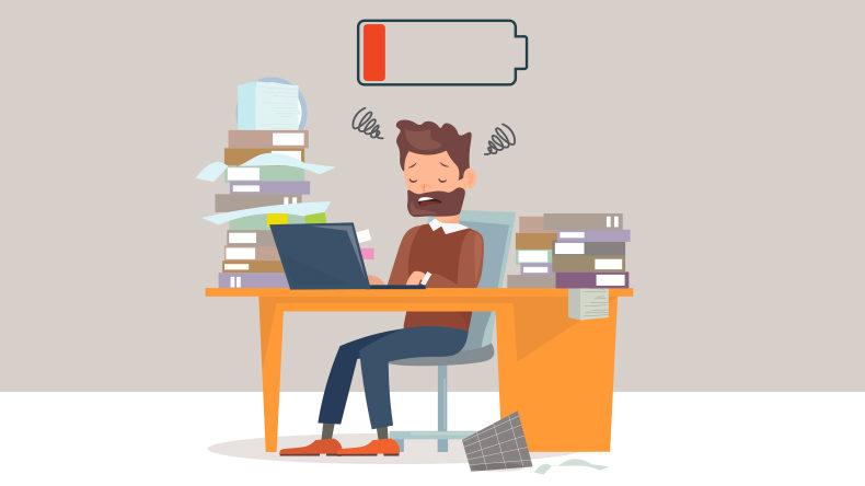 Le burn-out est un épuisement émotionnel, psychique et cognitif.
